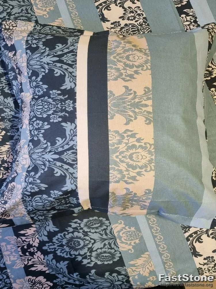 100 proc. medvilnės patalynės komplektas - Antklodės užvalkalas 160x200 cm. + pagalvės užvalkalas 50x70 cm. (1 vnt.)
