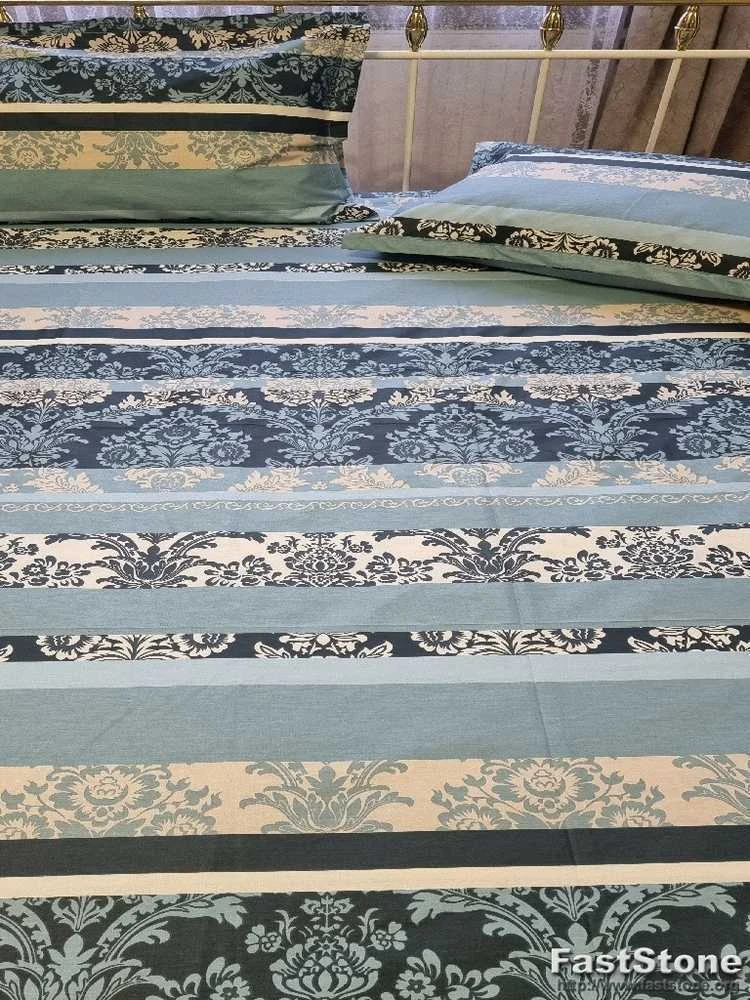 100 proc. medvilnės patalynės komplektas - Antklodės užvalkalas 160x200 cm. + pagalvės užvalkalas 50x70 cm. (1 vnt.)