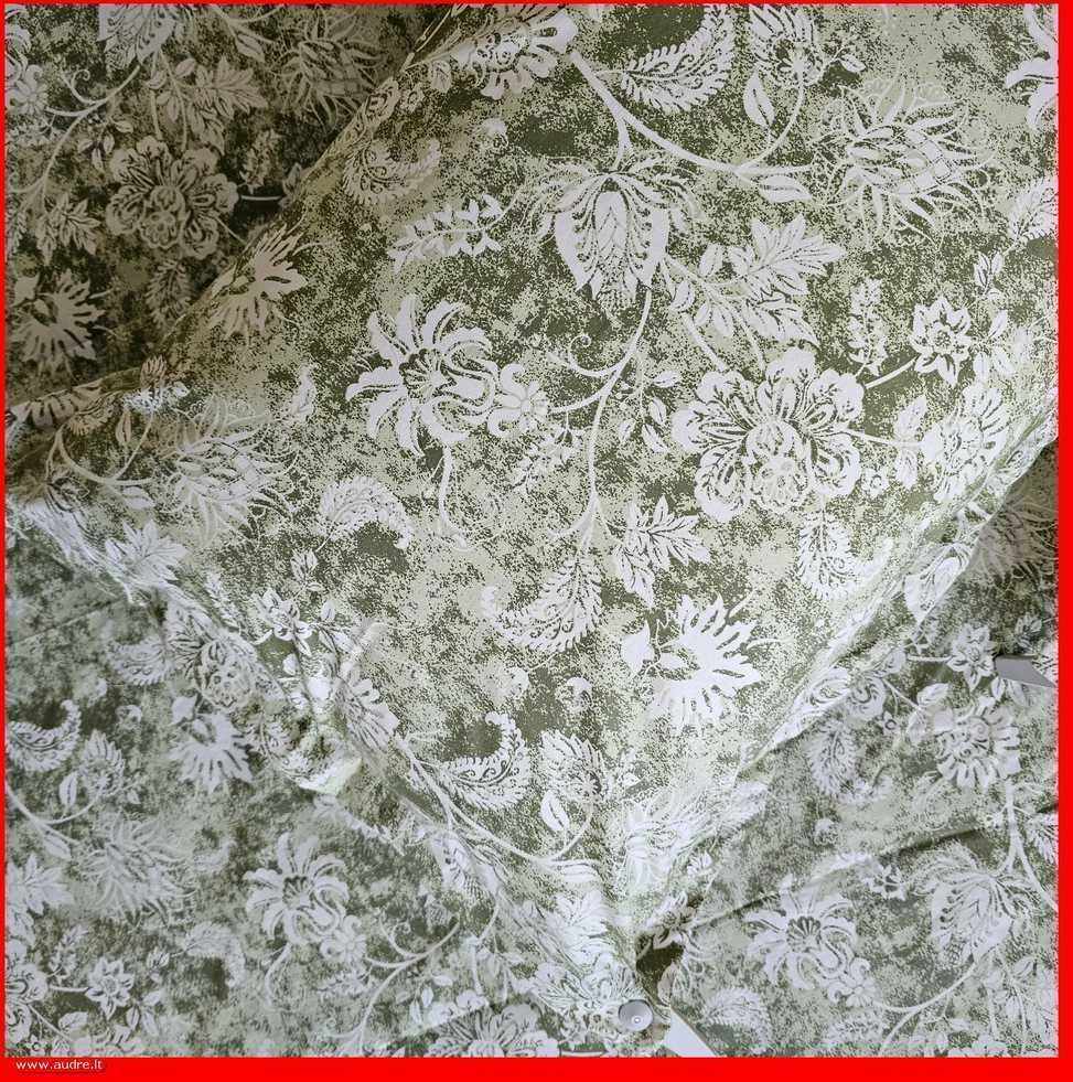 100 proc. medvilnės patalynės komplektas - Antklodės užvalkalas 160x200 cm. + pagalvės užvalkalas 50x70 cm. (1 vnt.)