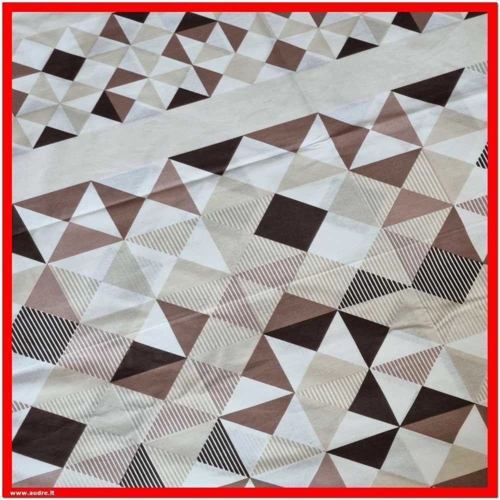 100 proc. medvilnės patalynės komplektas - Antklodės užvalkalas 140x200 cm. + pagalvės užvalkalas 50x70 cm. be užtrauktuko (1 vnt.)