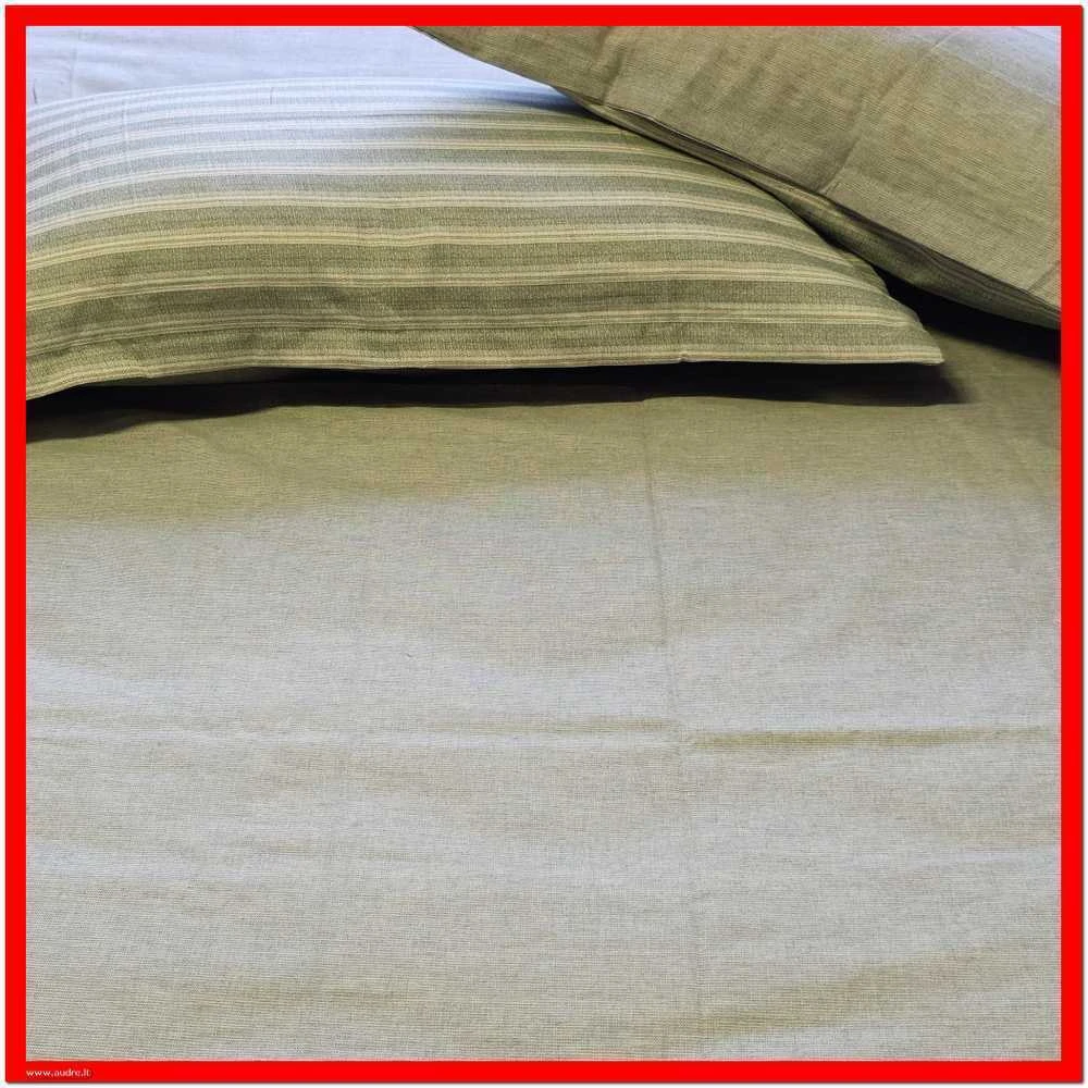 100 proc. medvilnės patalynės komplektas - Antklodės užvalkalas 140x200 cm. + pagalvės užvalkalas 50x70 cm. be užtrauktuko (1 vnt.)