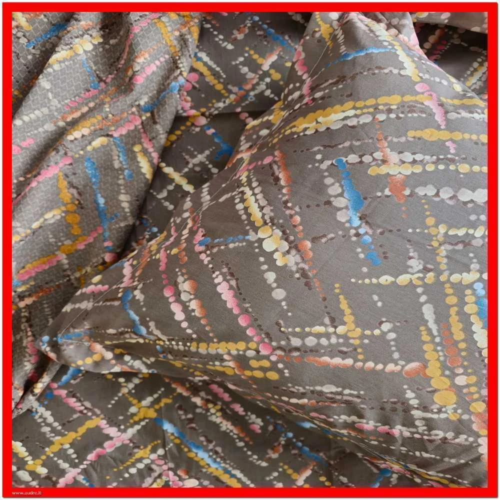 100 proc. medvilnės patalynės komplektas - Antklodės užvalkalas 140x200 cm. + pagalvės užvalkalas 50x70 cm. be užtrauktuko (1 vnt.)