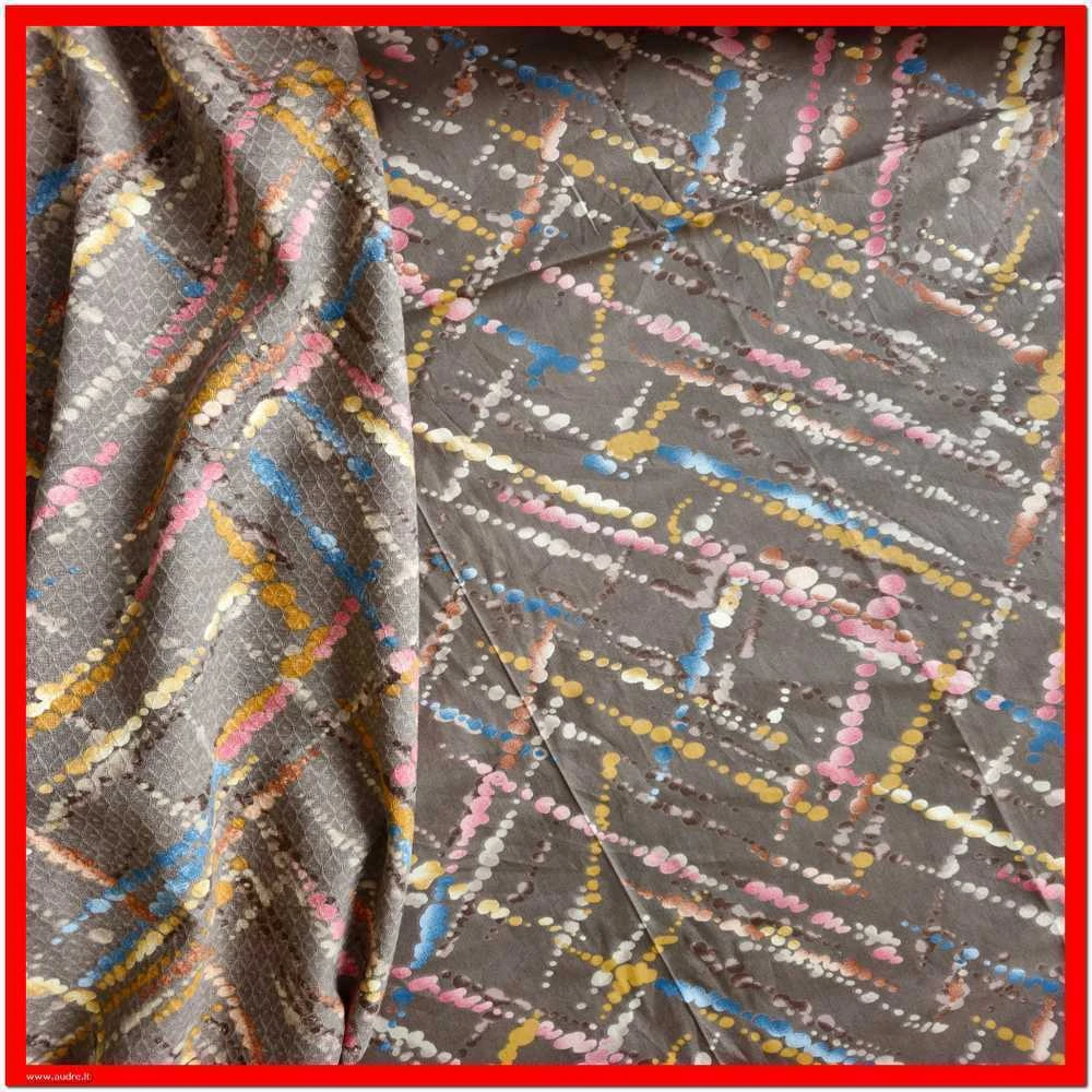 100 proc. medvilnės patalynės komplektas - Antklodės užvalkalas 140x200 cm. + pagalvės užvalkalas 50x70 cm. be užtrauktuko (1 vnt.)
