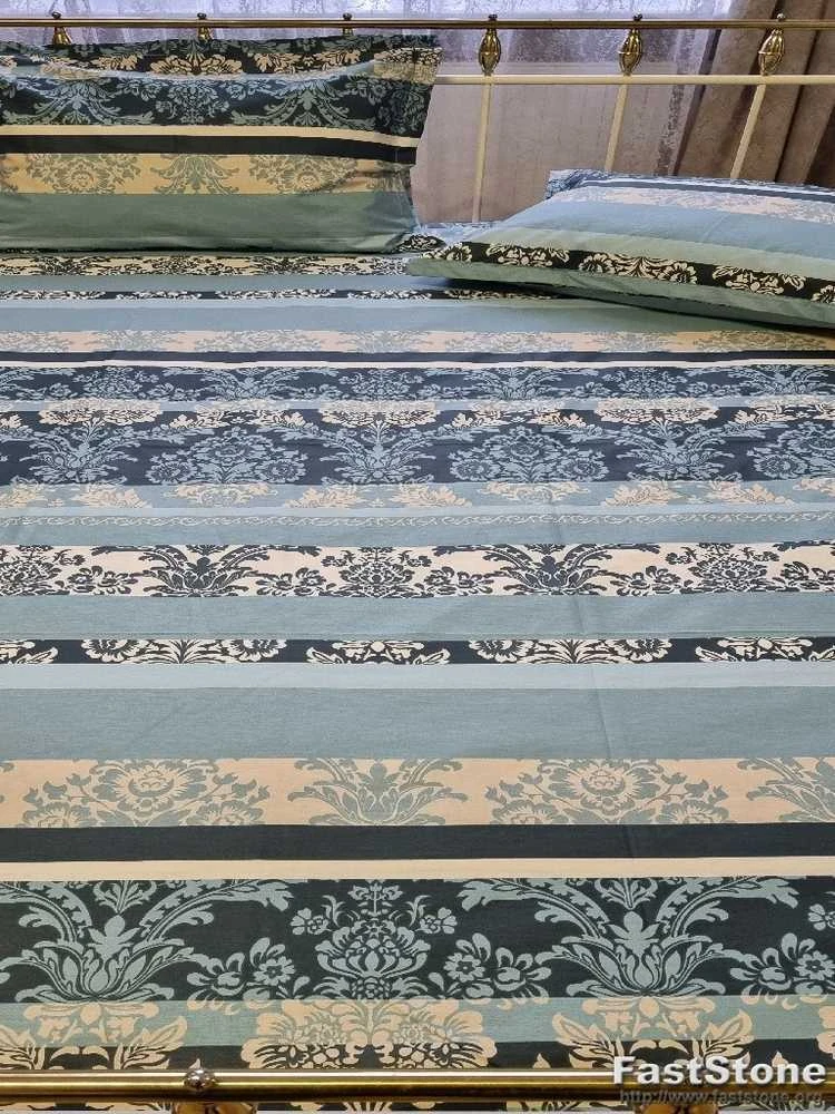 100 proc. medvilnės patalynės komplektas - Antklodės užvalkalas 160x200 cm. + pagalvės užvalkalas 50x70 cm. (1 vnt.)