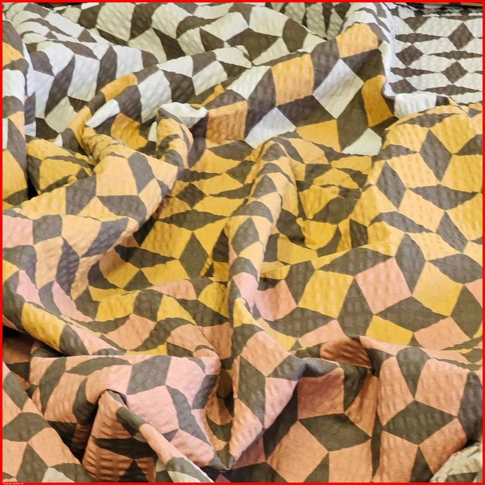 Glamžyto medvilninio audinio antklodės ir pagalvės užvalkalų patalynės komplektas - Antklodės užvalkalas 140x200 cm. + pagalvės užvalkalas 50x70 cm. be užtrauktuko (1 vnt.)