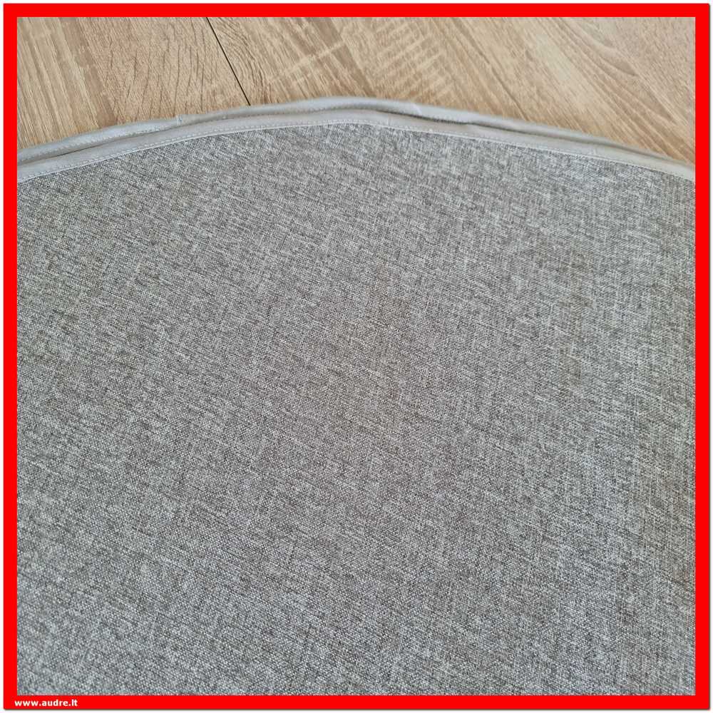 Staltiesė apvaliam stalui - Pilka - 120 cm.