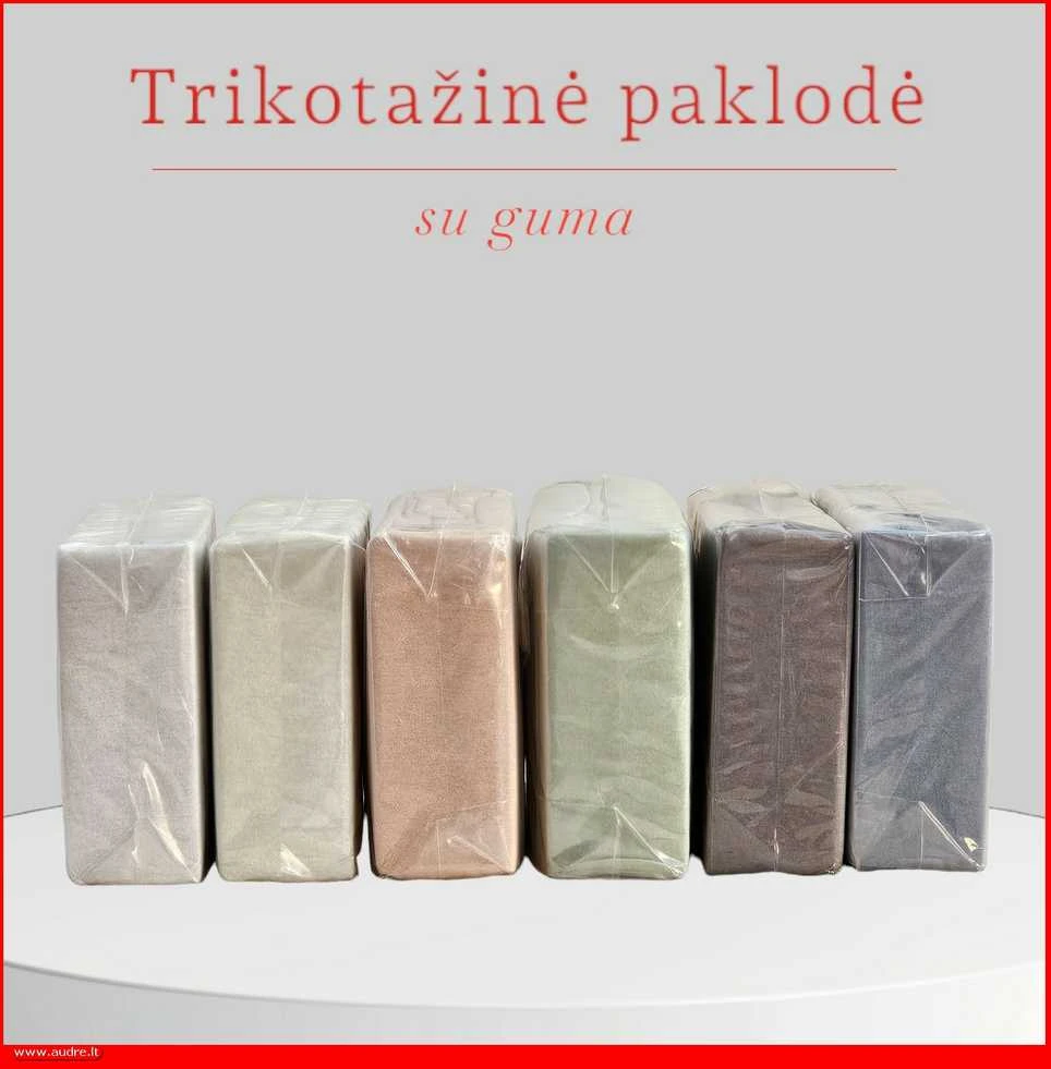 Trikotažinė elastinga medvilnės paklodė su guma 100/140/160/180/200x200+30cm. rausva - Rožinė - 160x200+30cm.