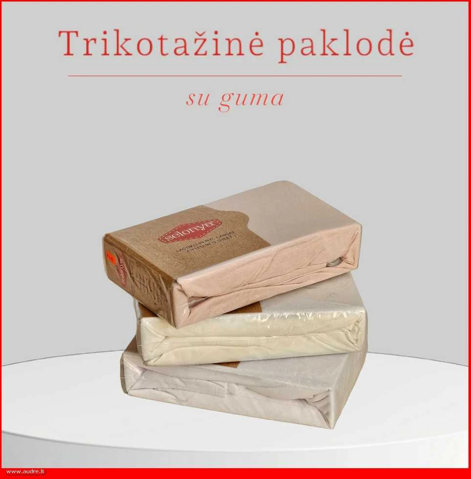 Trikotažinė elastinga medvilnės paklodė su guma 100/140/160/180/200x200+30cm. rausva - Rožinė - 160x200+30cm.