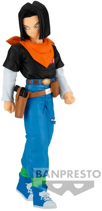 Banpresto Dragon Ball Z Android 17 Solid Edge Work figure 17cm