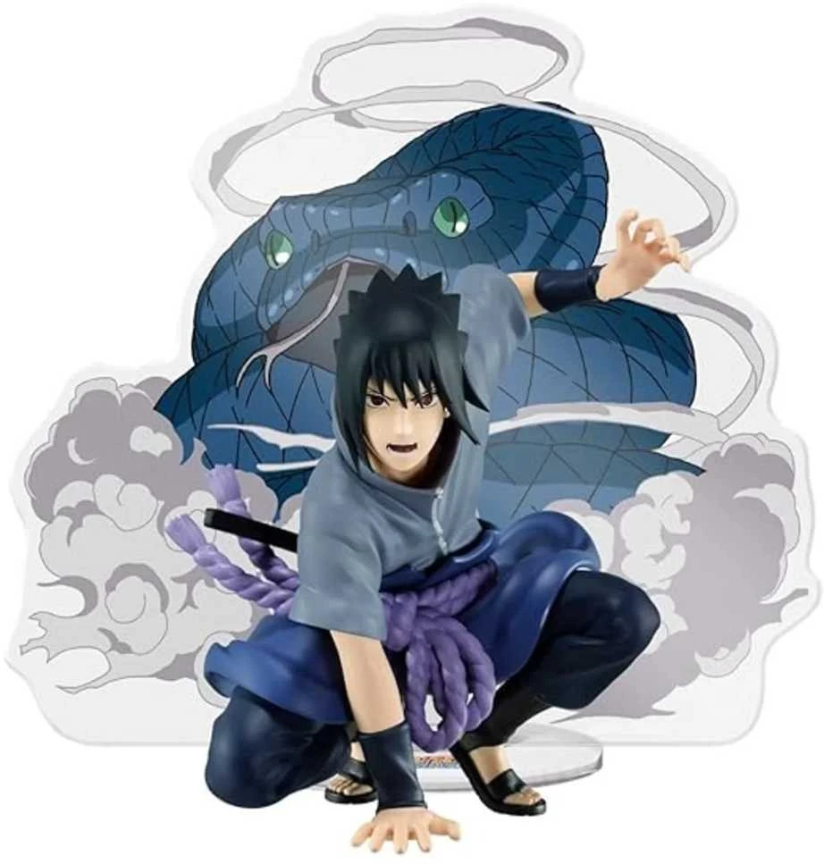 Banpresto Naruto Shippuden Panel Akiniai Sasuke Uchiha Speciali Figūra 9cm