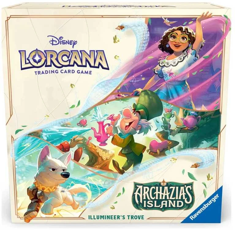 Disney Lorcana Archazia’s Island Illumineer’s Trove – 8 pakeliai, anglų k.