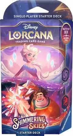 Ravensburger Disney Lorcana Elsa ir Ralph pradedančiųjų rinkinys – 60 kortų, anglų k.