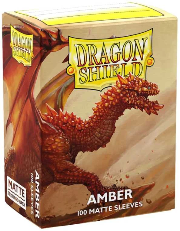 Dragon Shield Standard Sleeves - Matte Amber (100 vnt.)