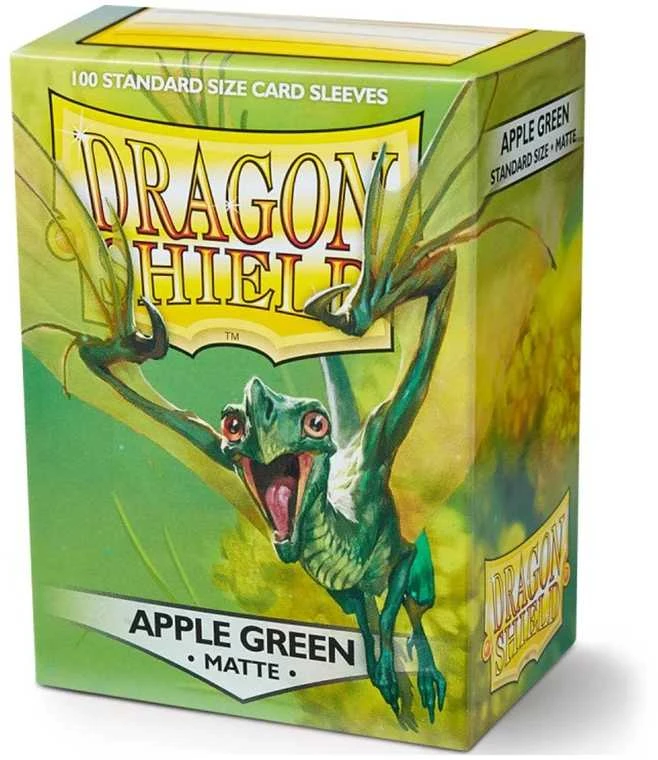 Dragon Shield Standard Sleeves - Matte Apple Žalias (100 Vnt)