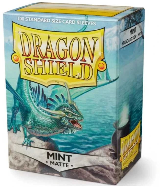 Dragon Shield Standard Sleeves - Matte Mint (100 Vnt)