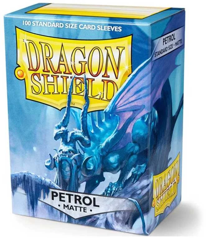Dragon Shield Standard Sleeves - Matte Petrol (100 Vnt)