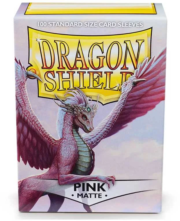 Dragon Shield Standard Sleeves - Matte Rožinė (100 vnt.)