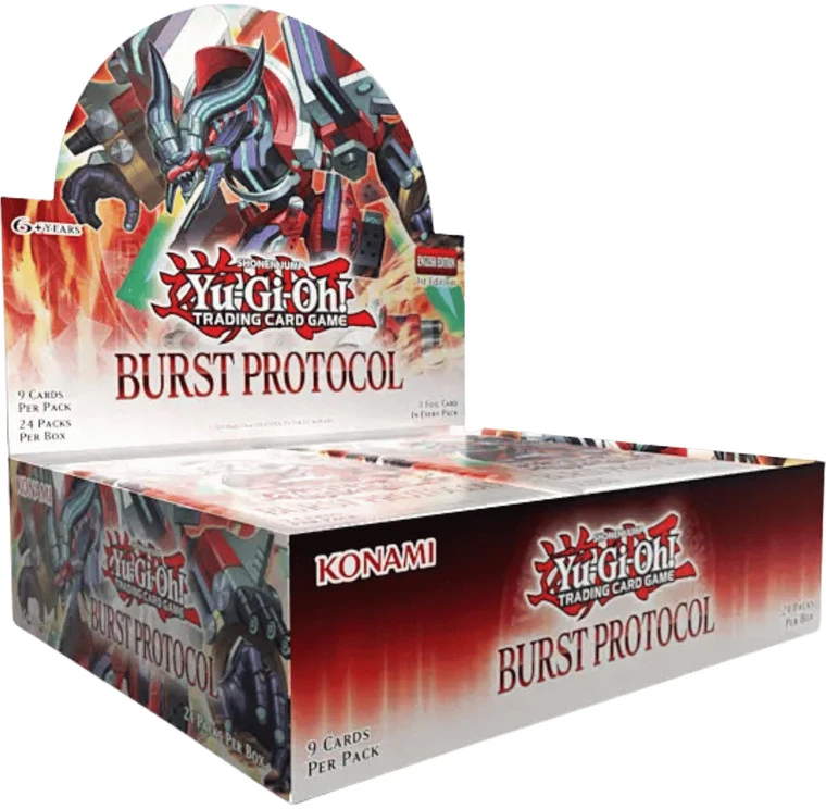Konami Tcg Yu-Gi-Oh! TCG - Burst Protocol Booster Ekranas (24 Packs)