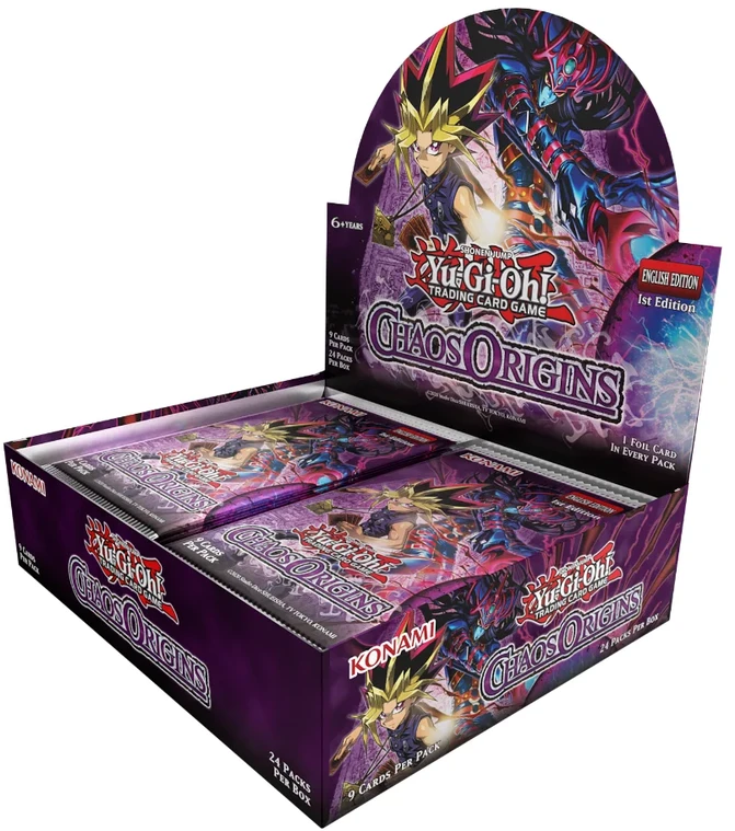 Konami Tcg Yu-Gi-Oh! TCG - Chaos Origin Booster Ekranas (24 Packs)