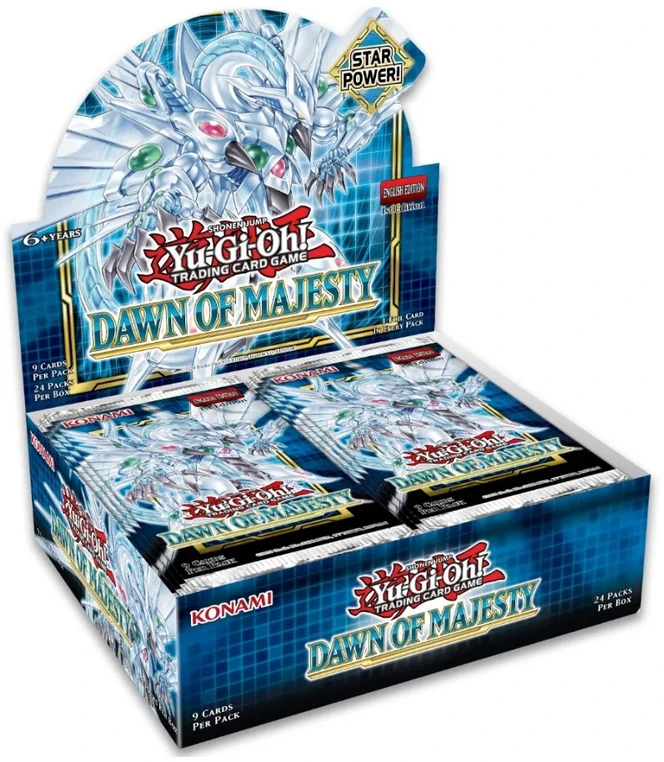 Konami Tcg Yu-Gi-Oh! TCG - Dawn of Majesty Booster Ekranas (24 Packs)
