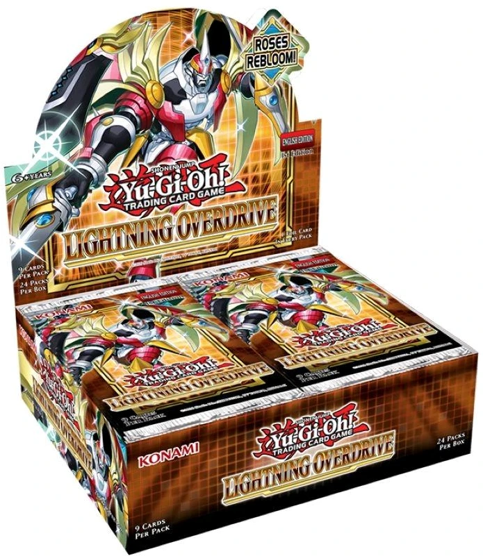 Konami Tcg Yu-Gi-Oh! TCG - Lightning Overdrive Booster Ekranas (24 Packs)