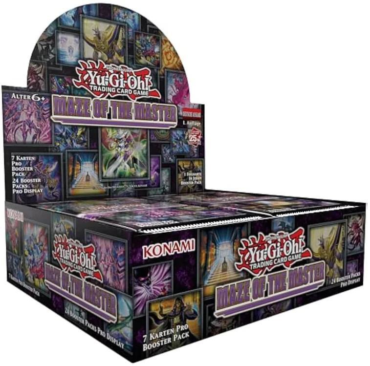 Konami Tcg Yu-Gi-Oh! TCG - Maze of the Master Booster Ekranas (24 Packs)