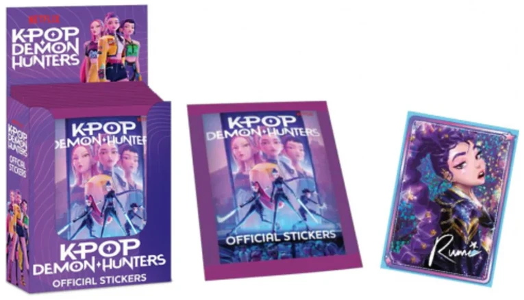 ORBICO Kpop Demon Hunters K-POP DEMON HUNTERS kolekciniai lipdukai, 5vnt., KPSTICKER-2026