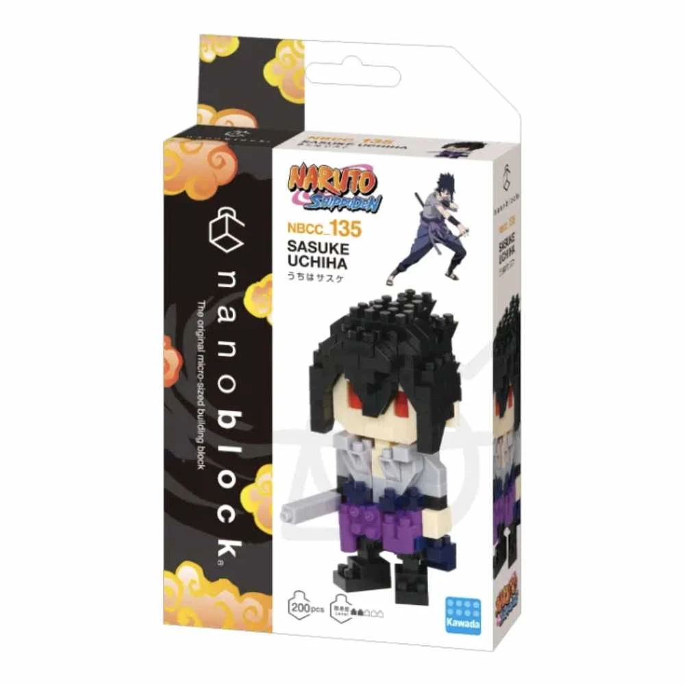 Superbuzz *****SUPBUZZ Nanoblock Naruto Sasuke Uchiha 24229