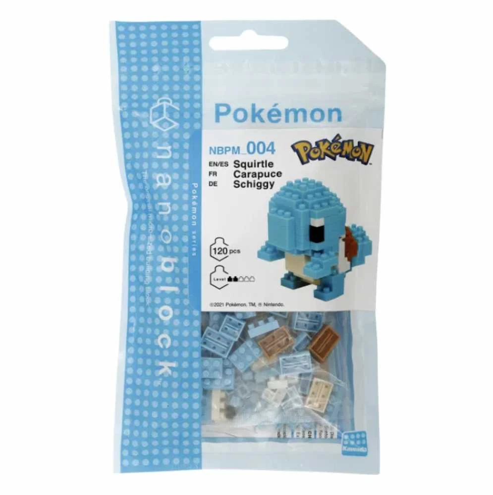 Nanoblock Nanoblokas Nanobloko „Pokémon“ – „Squirtle“.