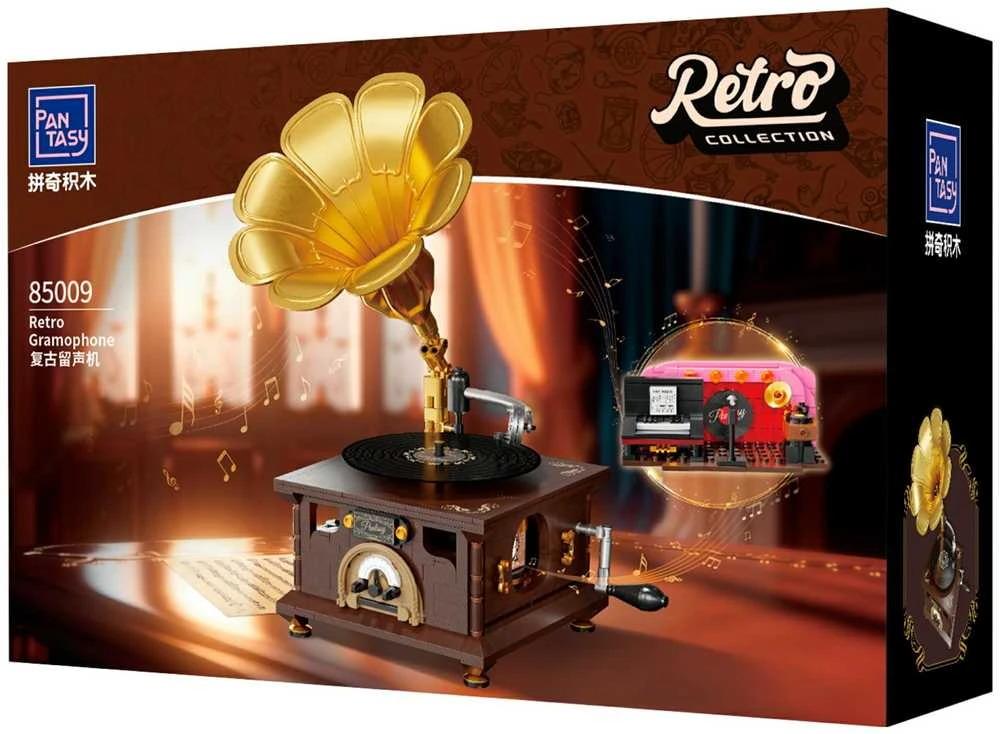 Dėlionė gramofonas Pantasy Retro Gramophone, 646 dalių