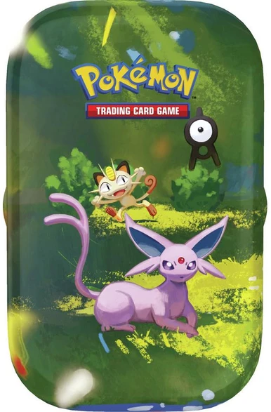 Pokémon TCG 30th Celebration Mini Tin Espeon (Day) skardinė, anglų k.