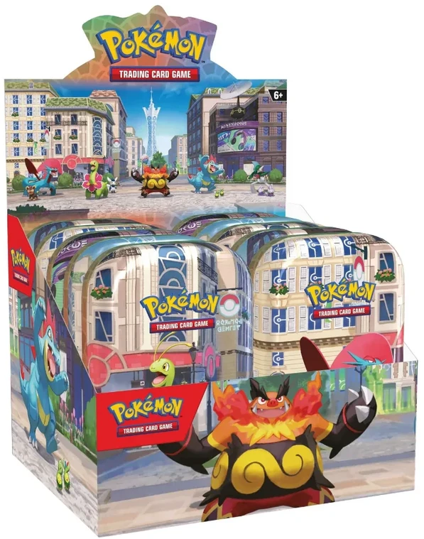 The Pokemon Company Kolekcionuojamos Kortelės - Pokémon TCG Lumiose City Mini Tin Ekranas 10 Pcs
