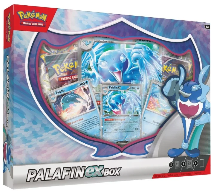 Rebel Pokemon Palafin box komplektas 57584