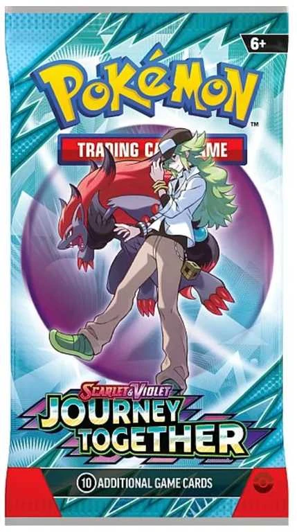 Pokémon TCG Scarlet & Violet: Journey Together papildymas – 10 kortų (EN)