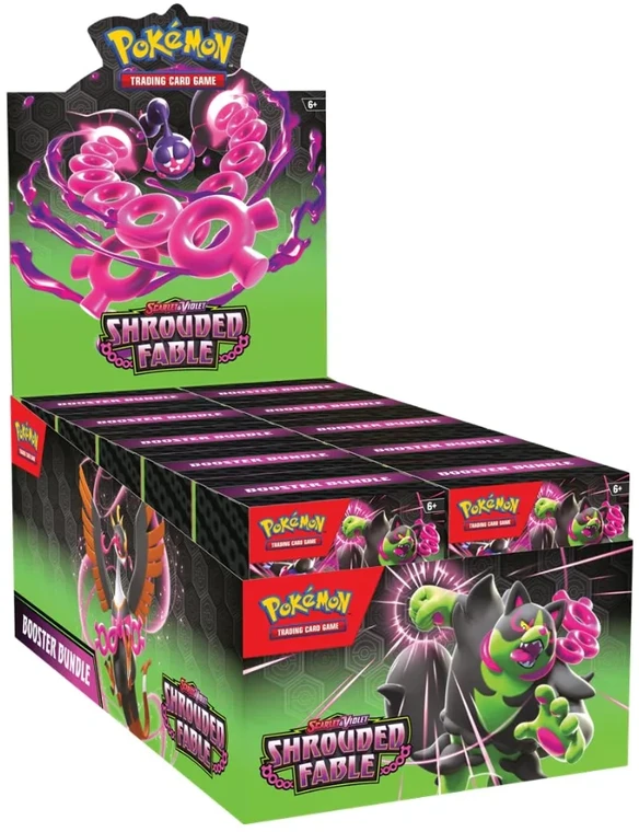 The Pokemon Company Prekybos Kortų Žaidimo Booster Bundle - Pokemon TCG Scarlet And Violet Shrouded Fable Booster Bundle 10 Pcs