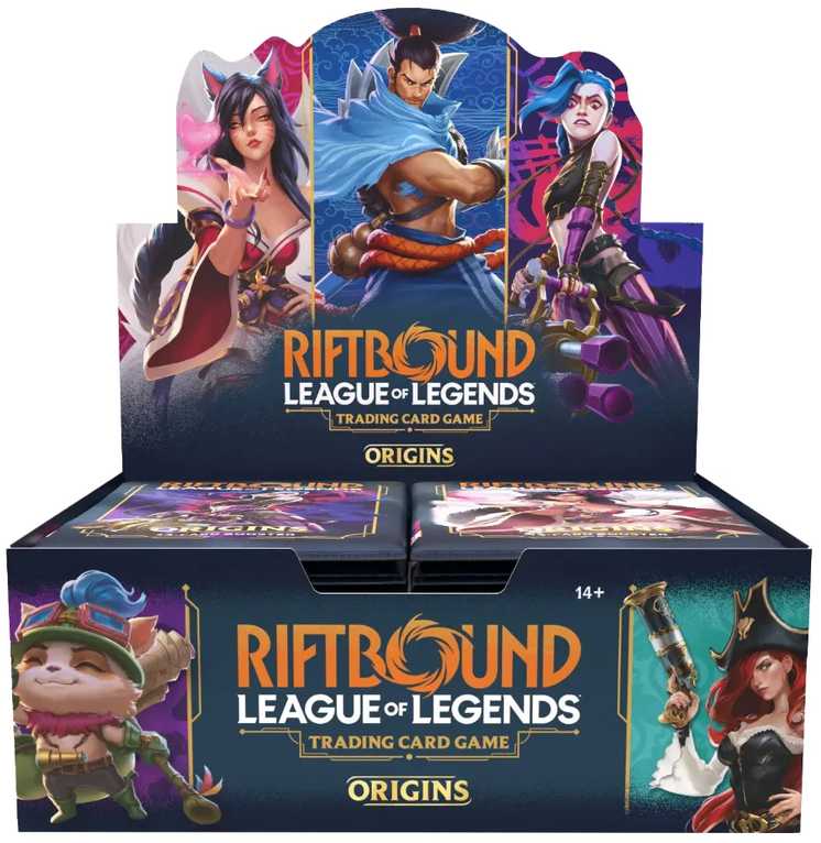 Uvs Games Riftbound: League of Legends TCG - Set One: Origins Booster Ekranas (24 packs)