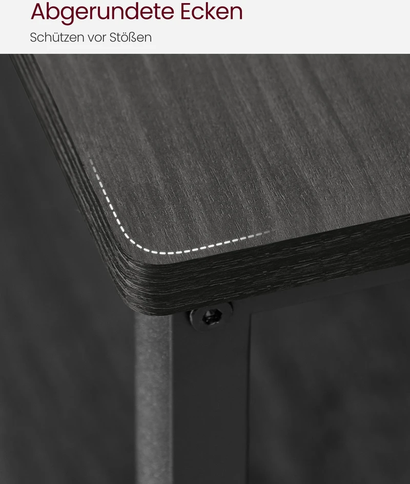 Songmics Virtuvinė lentyna su plieniniu rėmu 60x120x90 cm