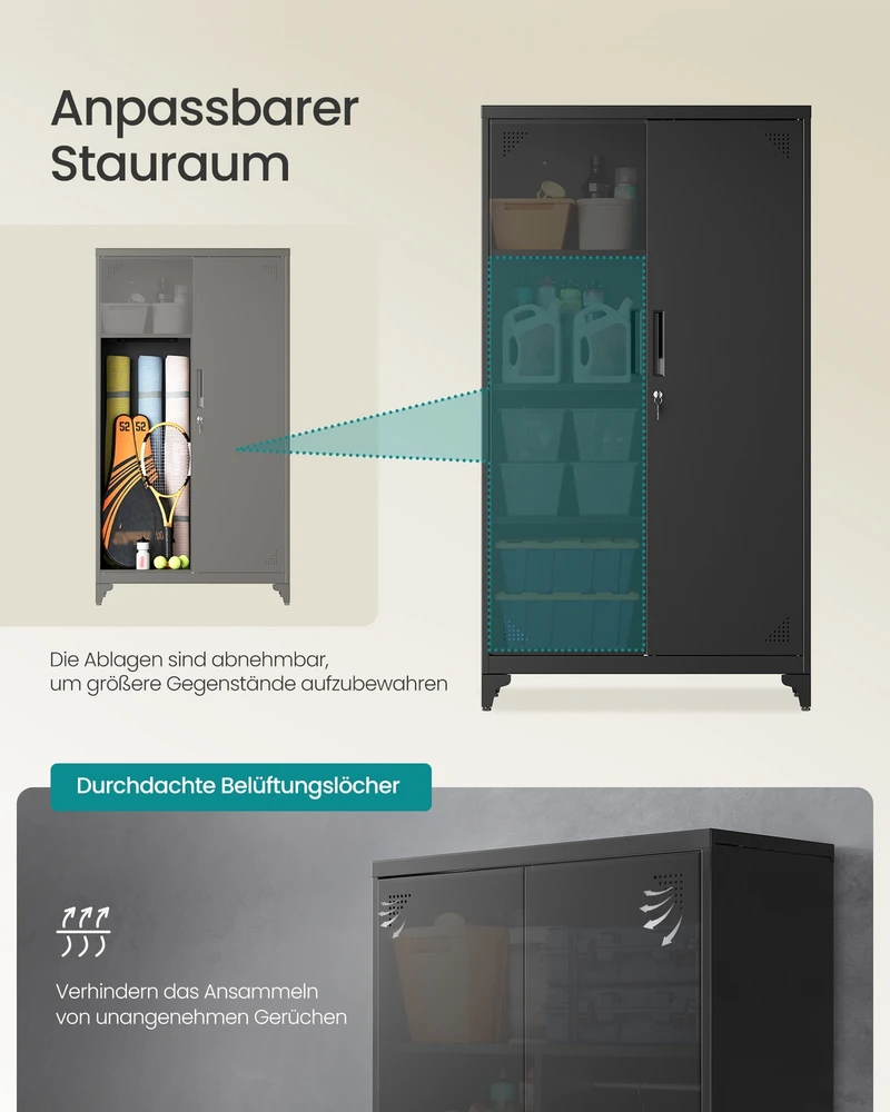 Songmics Spintelė 80 x 40 x 165 cm
