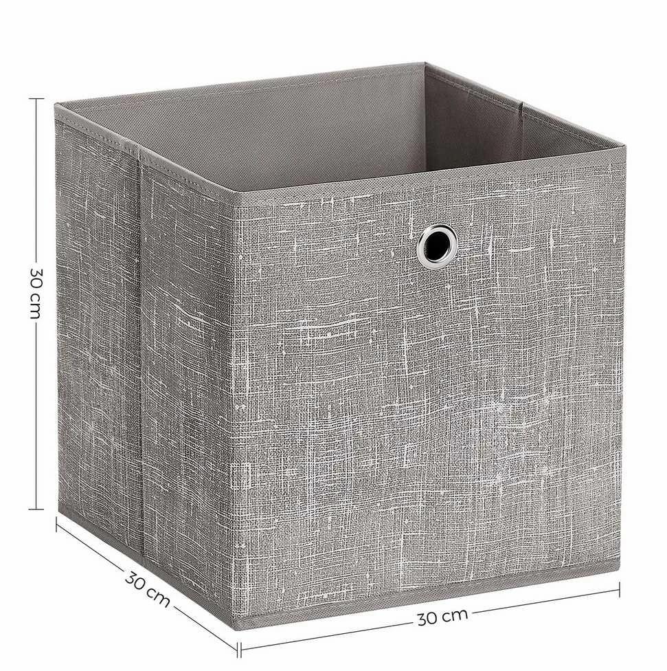 Dėžutės rinkinys iš 6 taupe margas