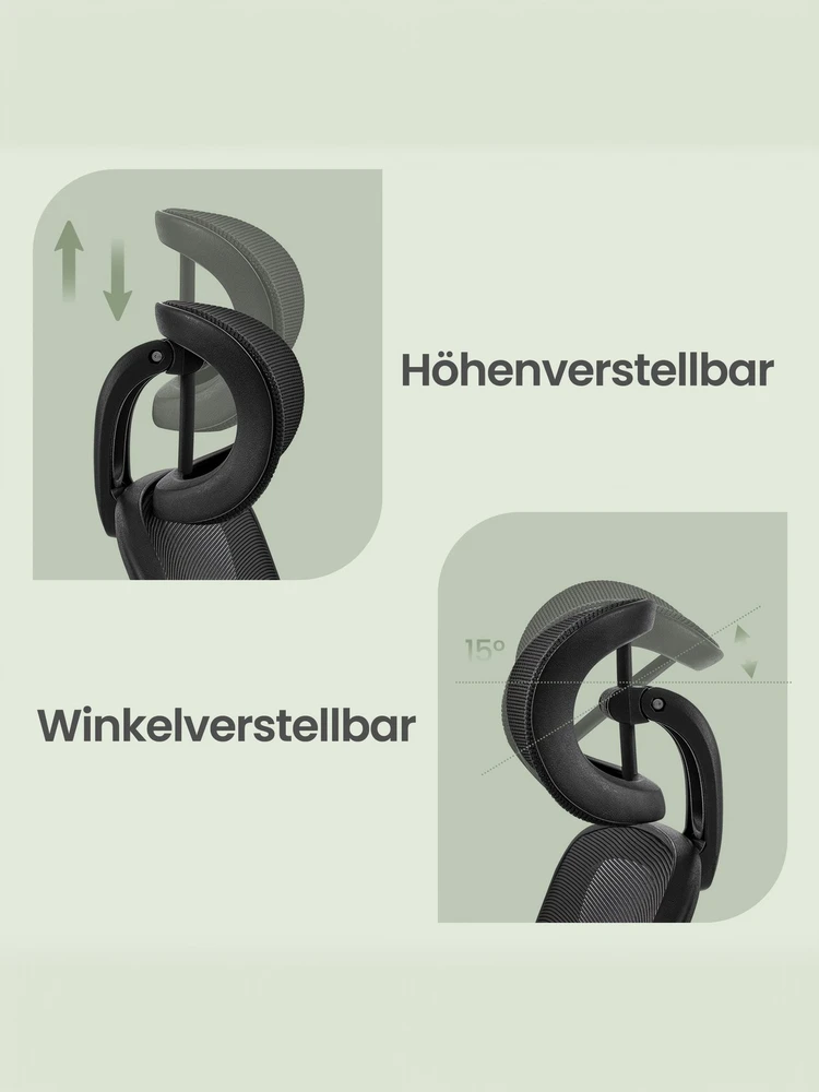 Songmics Ergonomiška biuro kėdė