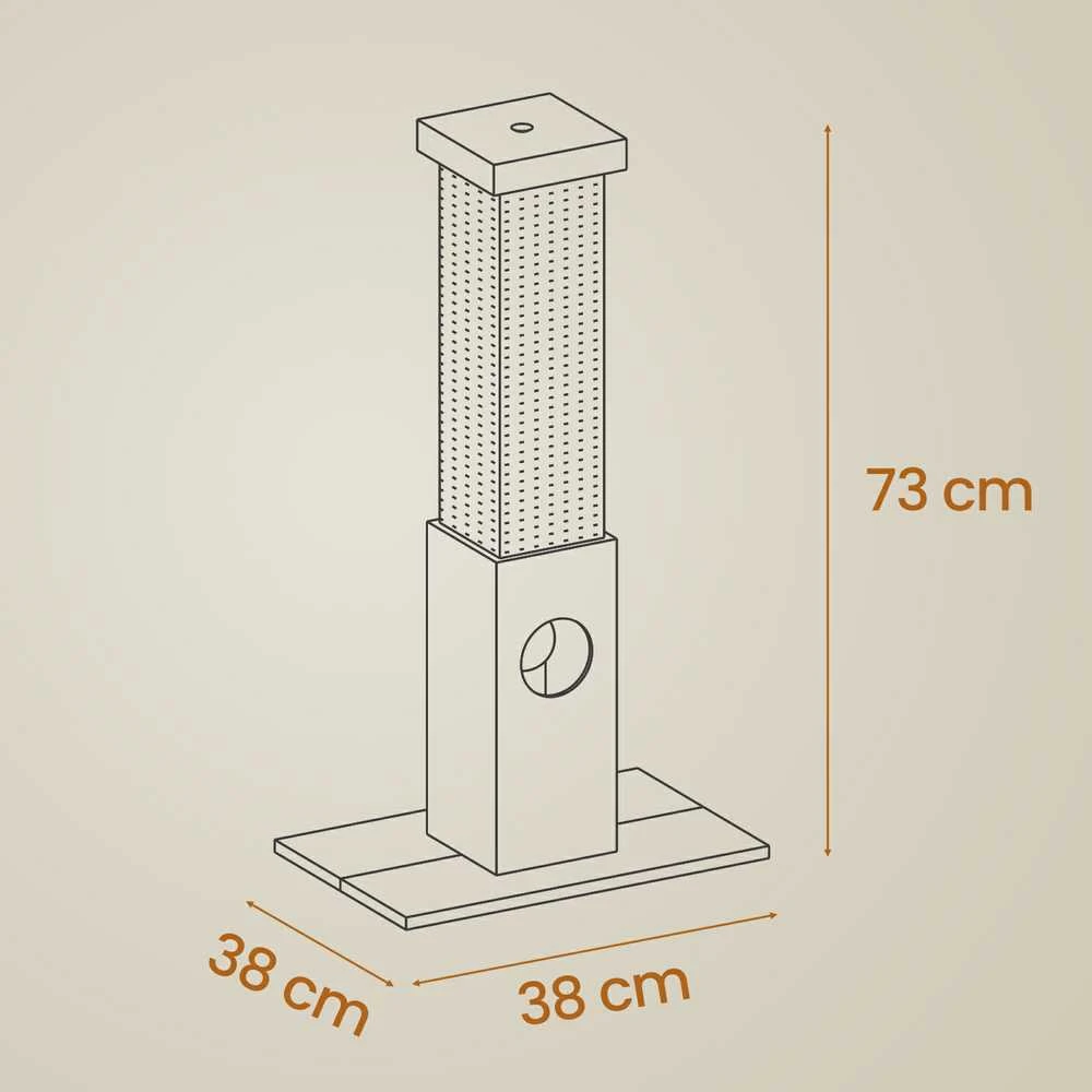 Songmics Feandrea kates medis 73 cm su žaislu