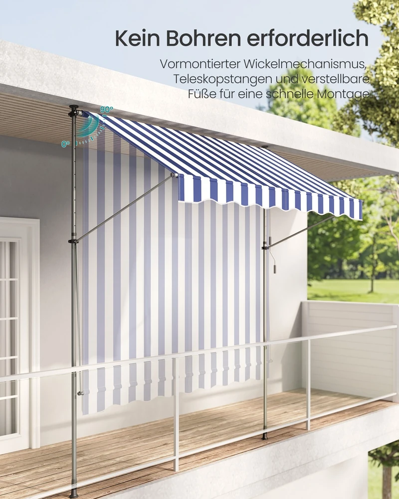 Songmics Markizė 250 x 120 cm