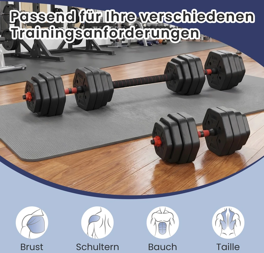 Songmics Hanteliai 40 kg