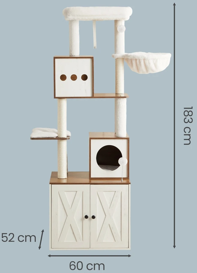 Songmics Kačių draskyklė 178 cm