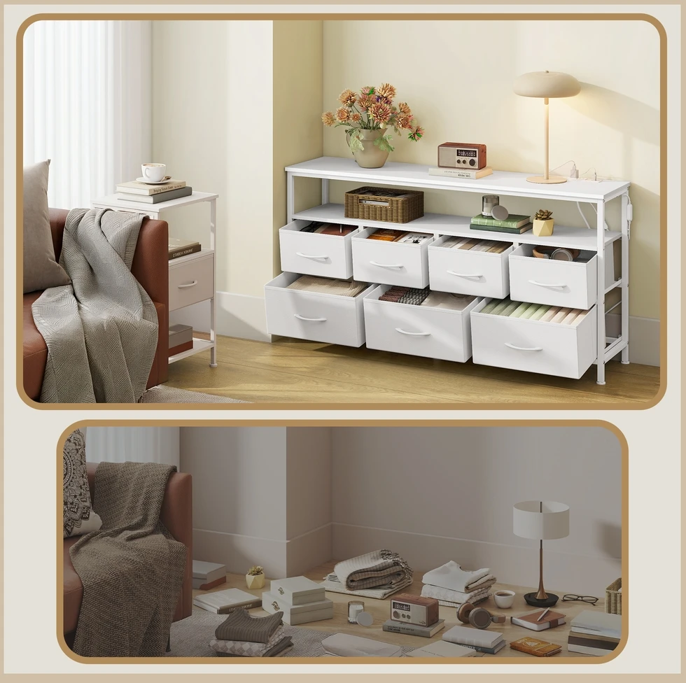 Songmics Komoda 30 x 113,8 x 68,1 cm