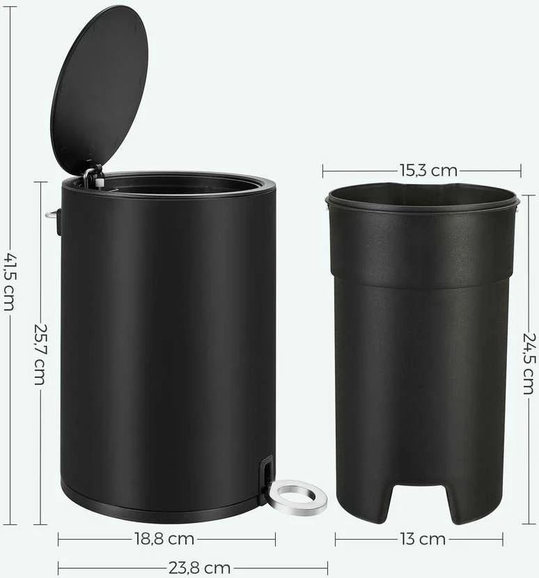 Songmics Kosmetikos kibirėlis 3 litrai