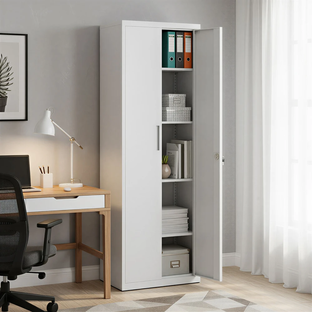 Songmics Metalinė spinta 40,2 × 60,1 × 180 cm