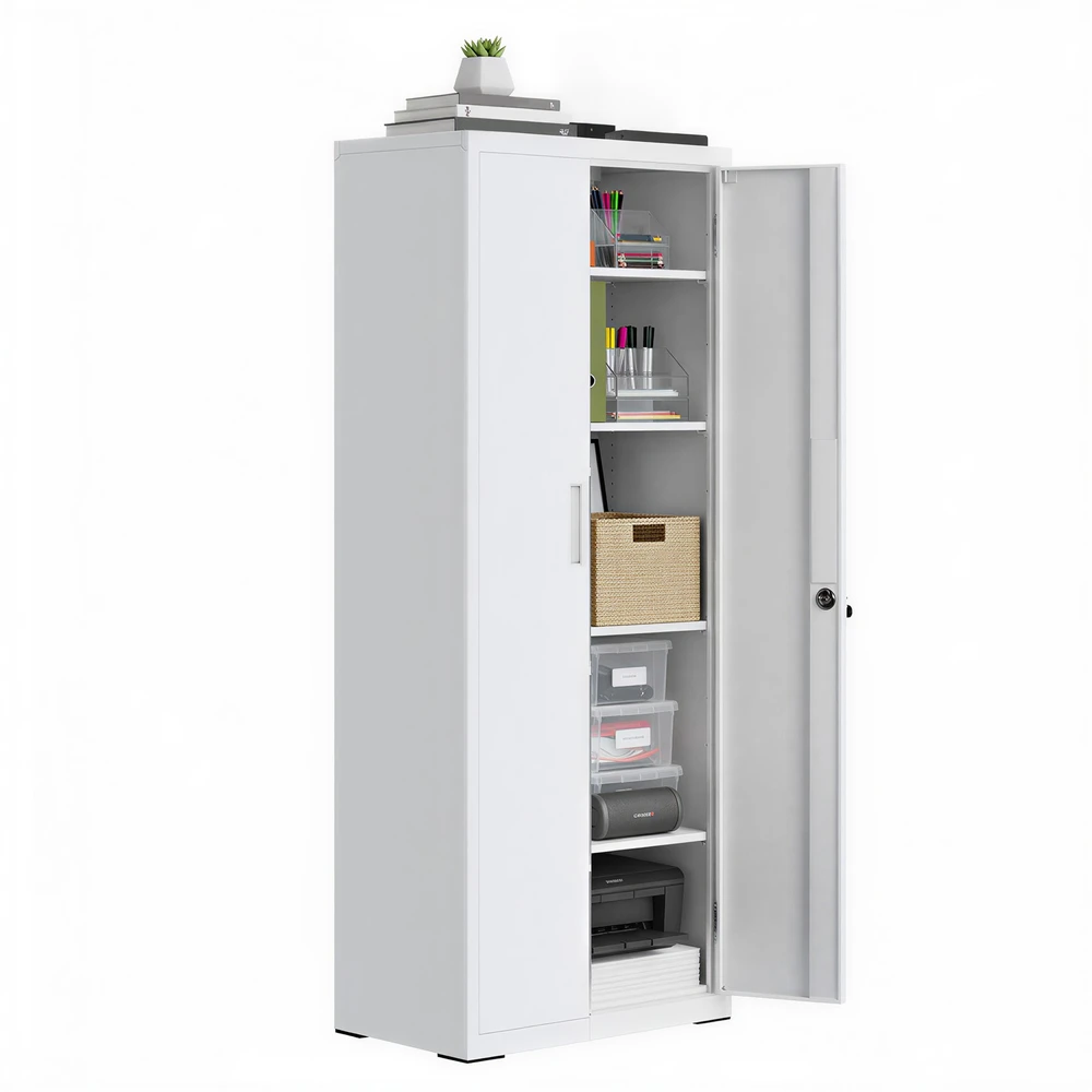 Songmics Metalinė spinta 40,2 × 60,1 × 180 cm