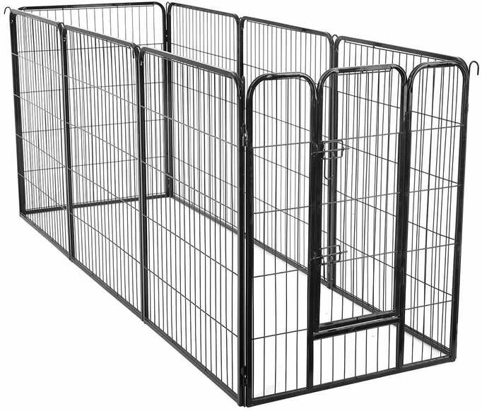 Songmics Feandrea 100 cm aukščio juodos spalvos aptvaras