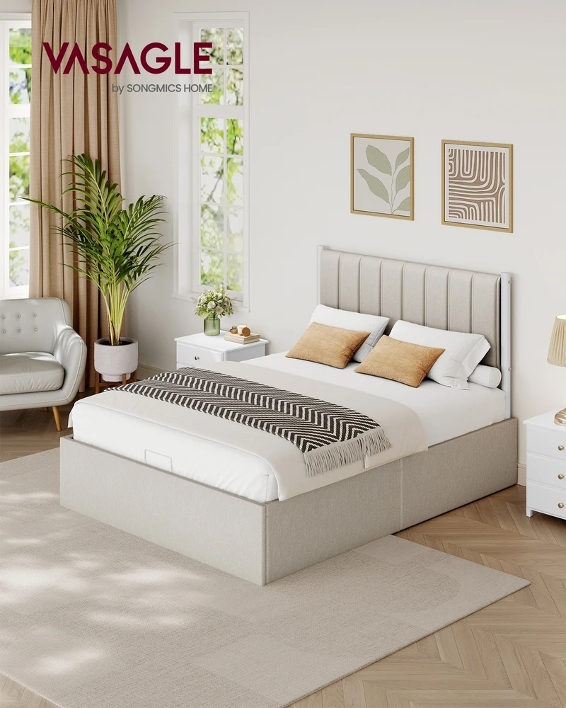 Songmics Lovos rėmas 140 x 200 cm